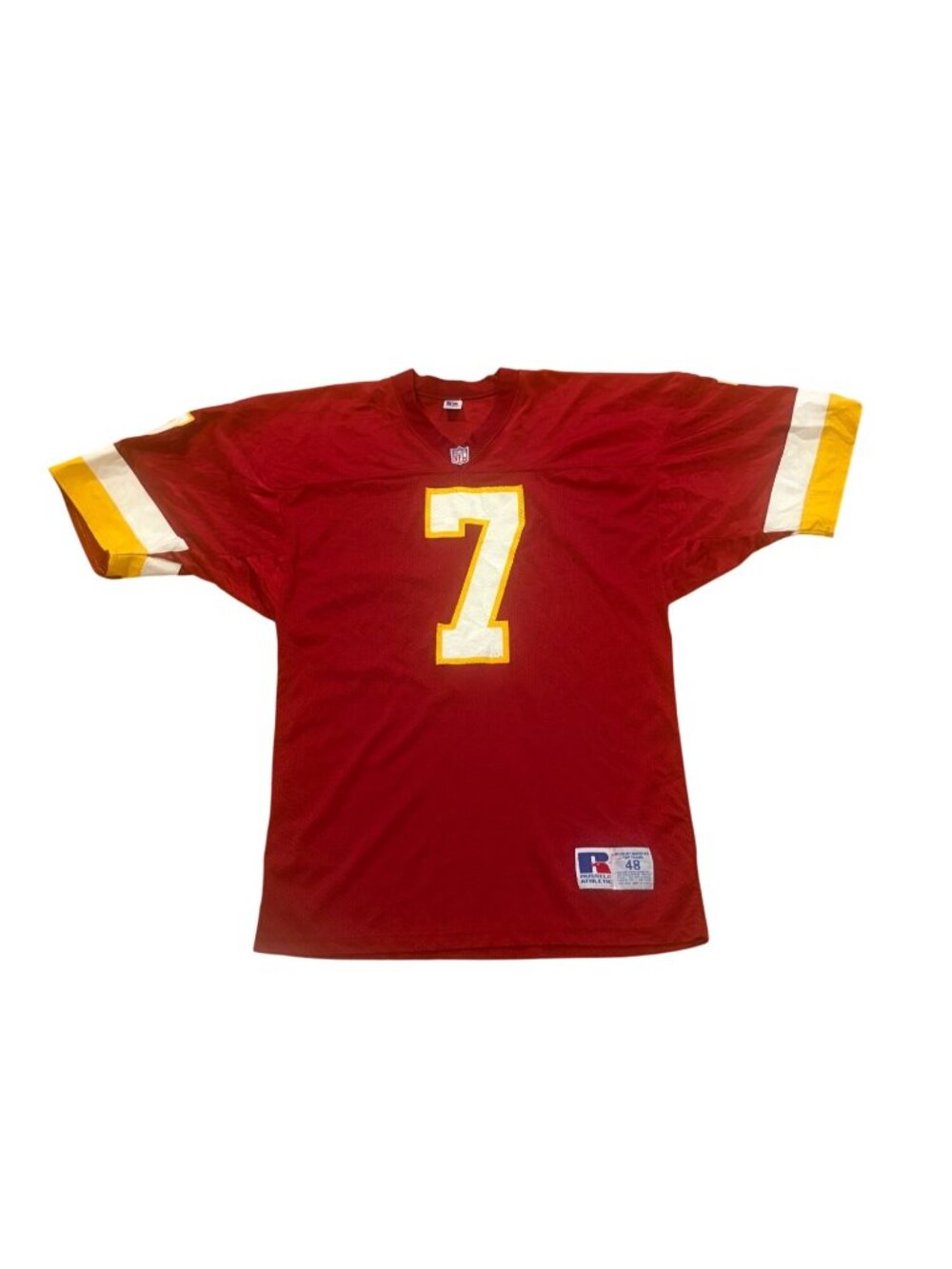 Vintage 80s Russell Athletic Washington Redskins Joe Theismann #7 NFL Jersey 48